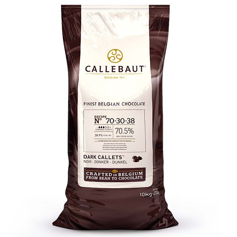 Шоколад горький 70,5%, Callebaut, Бельгия, 10 кг  | Фото — Магазин Andy Chef  1