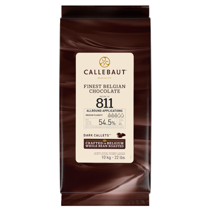 Шоколад тёмный 54,5%, Callebaut, Бельгия, 10 кг  | Фото — Магазин Andy Chef  1
