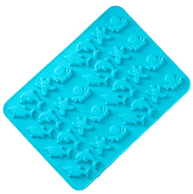 Форма силиконовая «Морские сладости» на 32 ячейки  | Фото — Магазин Andy Chef  1