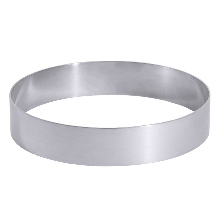 Форма металлическая кольцо 24x6 см  | Фото — Магазин Andy Chef  1