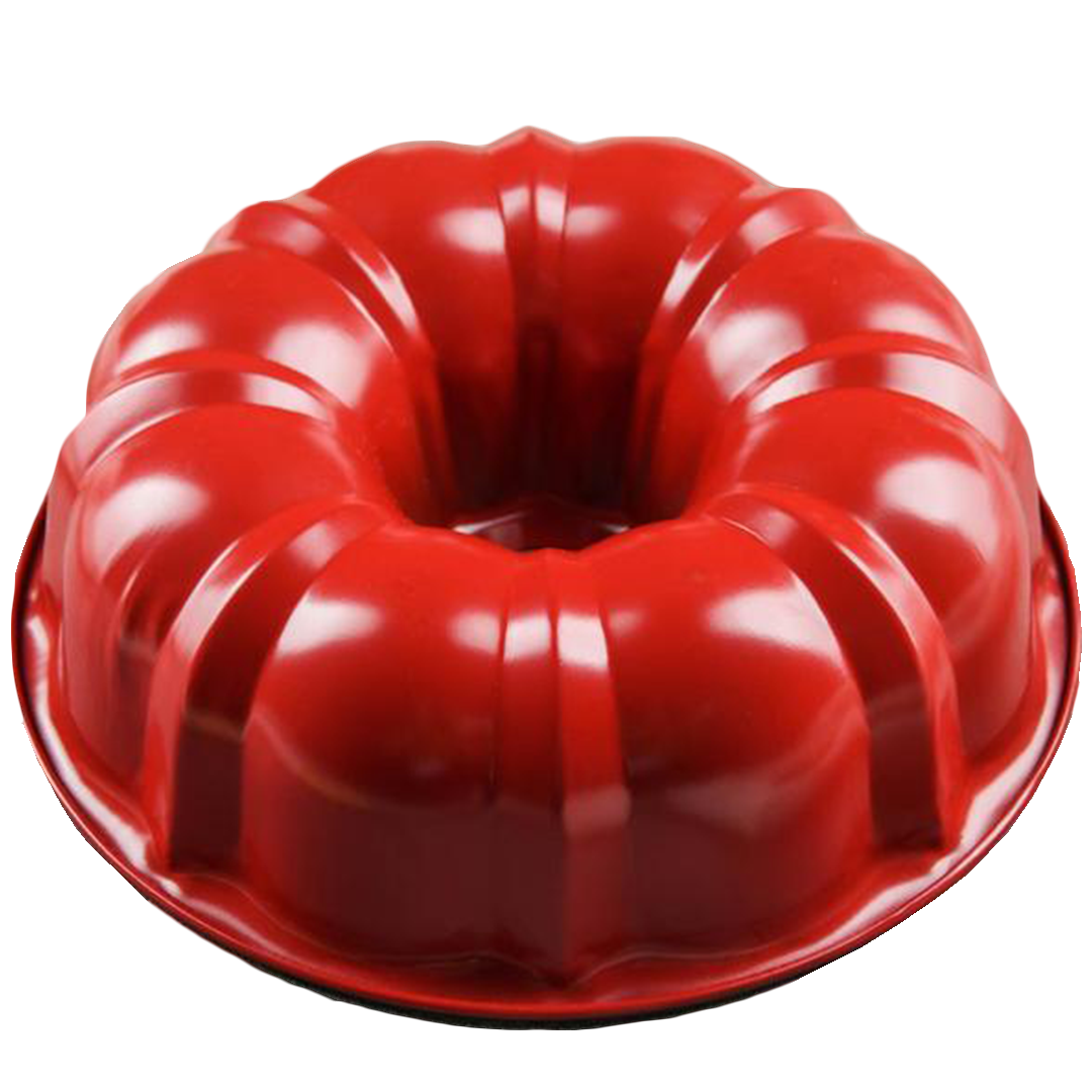 Форма для кекса с антипригарным покрытием красная 18,5 см  | Фото — Магазин Andy Chef  1