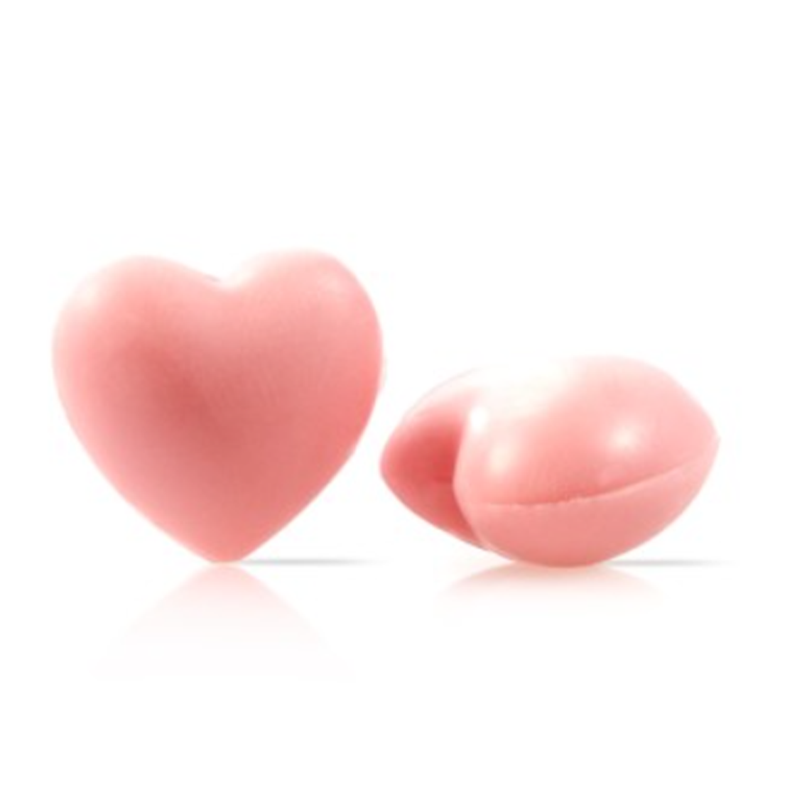 Шоколадный декор «Сердца объёмные» розовые, Dobla, Бельгия, 8 шт.   | Фото — Магазин Andy Chef  1