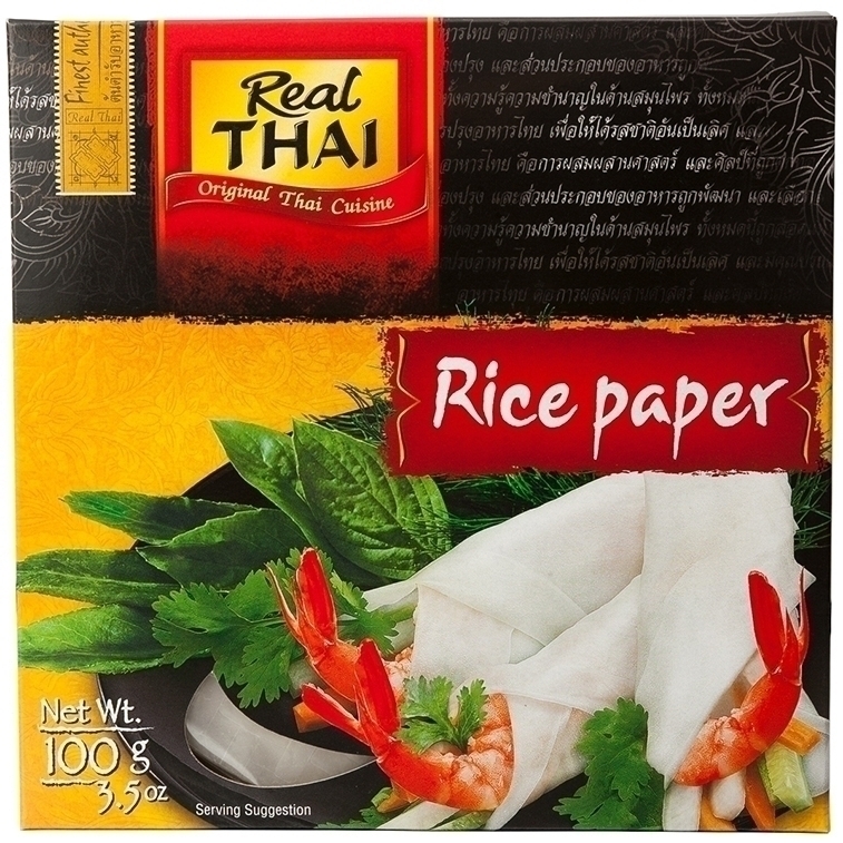 Бумага рисовая 16 см, Real Thay, 100 г  | Фото — Магазин Andy Chef  1