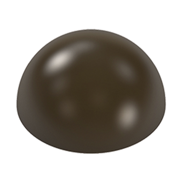 Форма для шоколада «Полусфера» 3 см №152 поликарбонатная, 28 ячеек, Implast, Турция  | Фото — Магазин Andy Chef  1