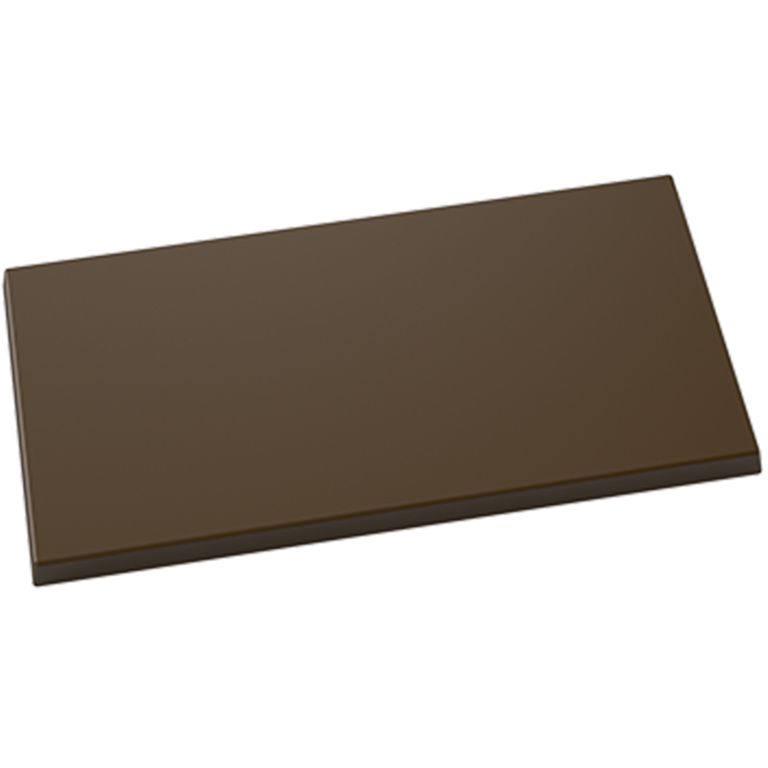 Форма для шоколада «Плитка для росписи» №833 поликарбонатная, 3 ячейки, Implast, Турция  | Фото — Магазин Andy Chef  1