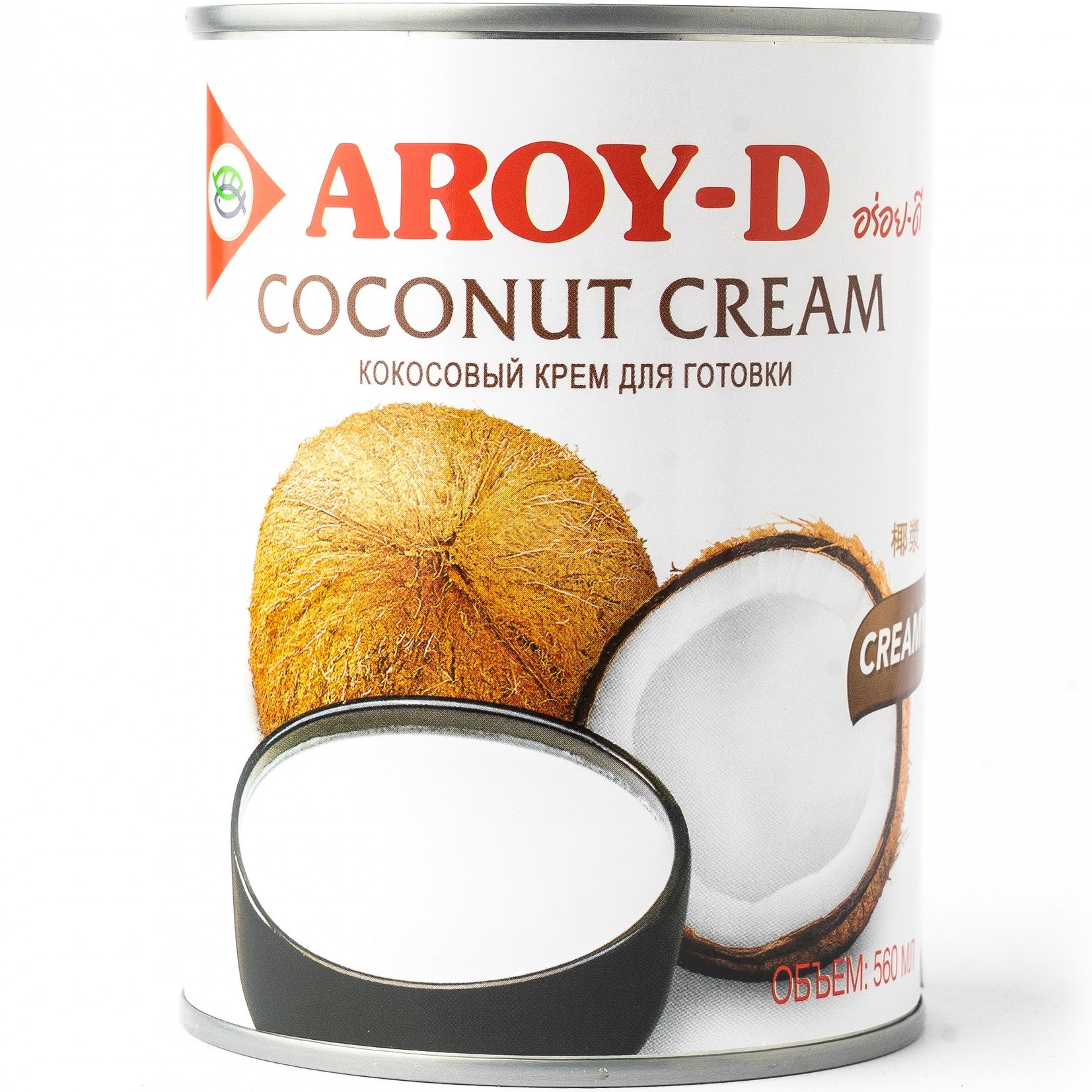 Кокосовые сливки 20-22%, AROY-D, Таиланд, 560 мл  | Фото — Магазин Andy Chef  1