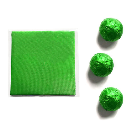 Фольга обёрточная для конфет Зелёная, 100 шт.  | Фото — Магазин Andy Chef  1