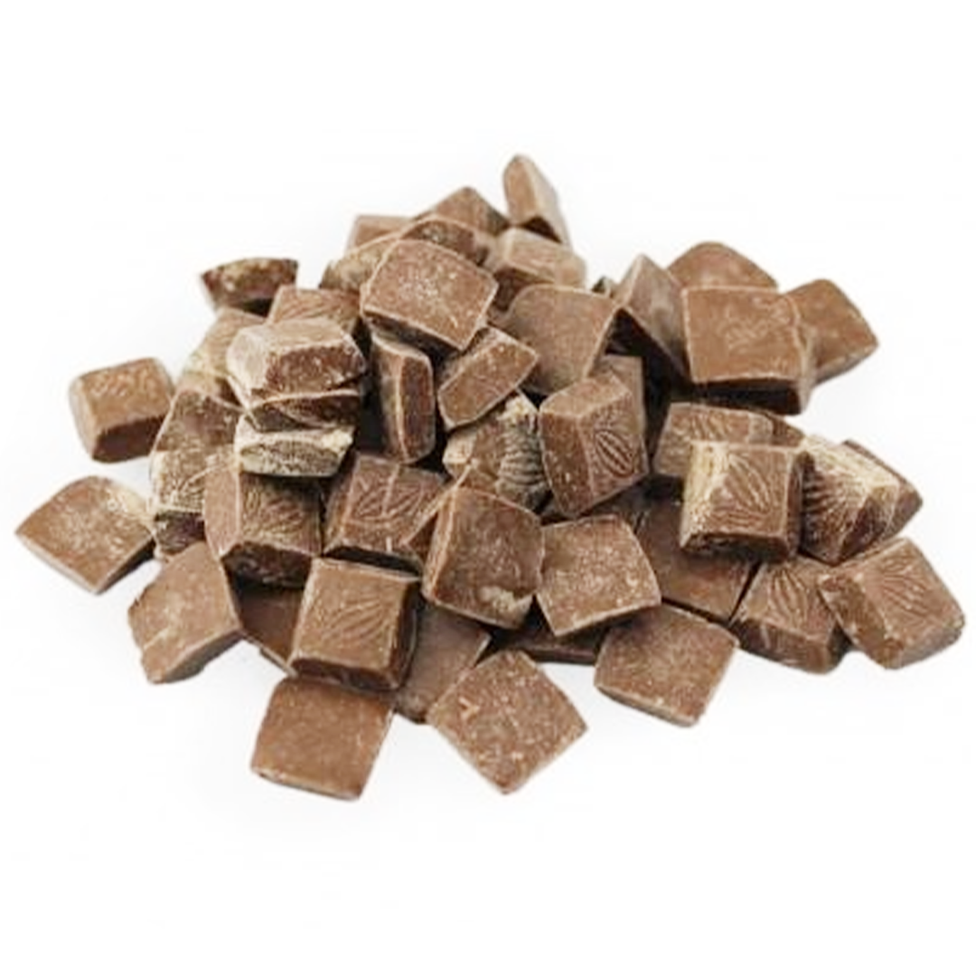 Шоколадные кубики термостабильные Молочный шоколад, ICAM, Италия, 100 г  | Фото — Магазин Andy Chef  1