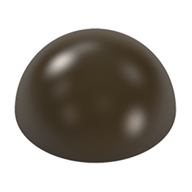 Форма для шоколада «Полусфера» 4 см №153 поликарбонатная, 15 ячеек, Implast, Турция  | Фото — Магазин Andy Chef  1