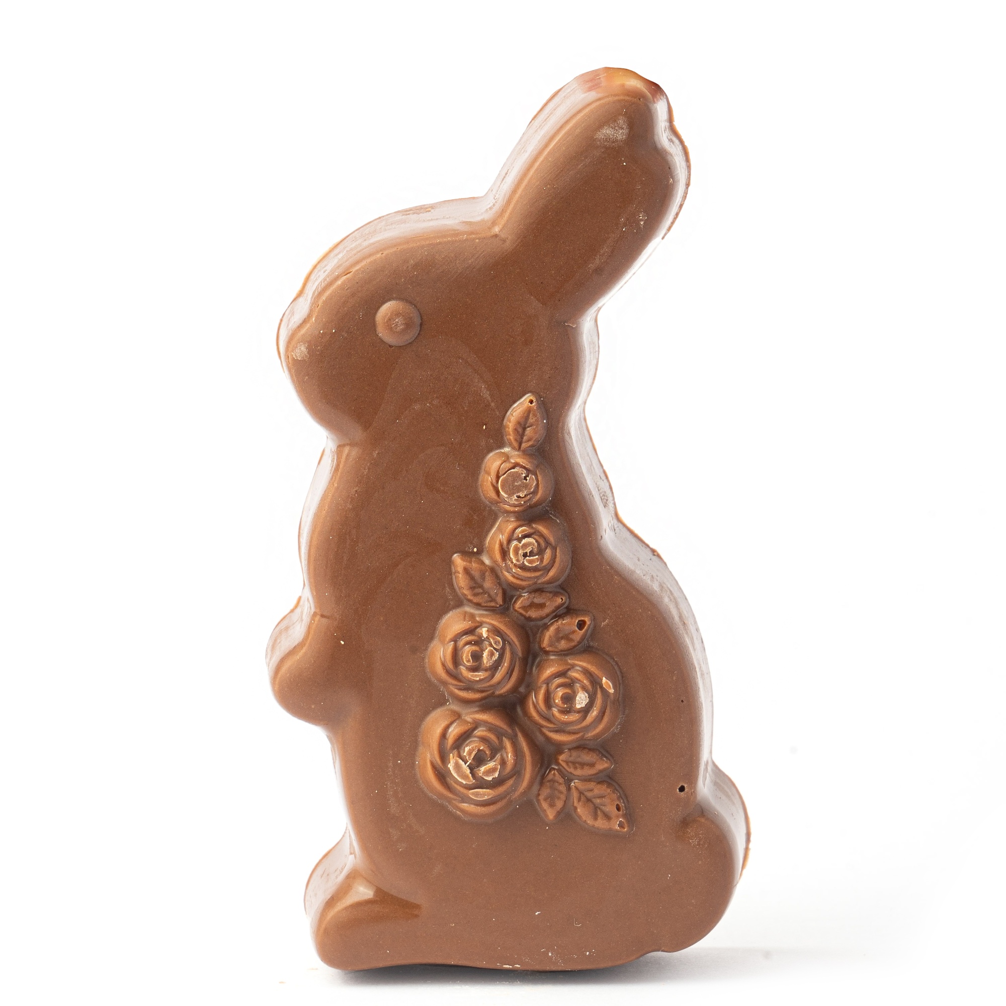 Шоколадная фигурка «Пасхальный кролик» из молочного шоколада 5х10 см  | Фото — Магазин Andy Chef  1