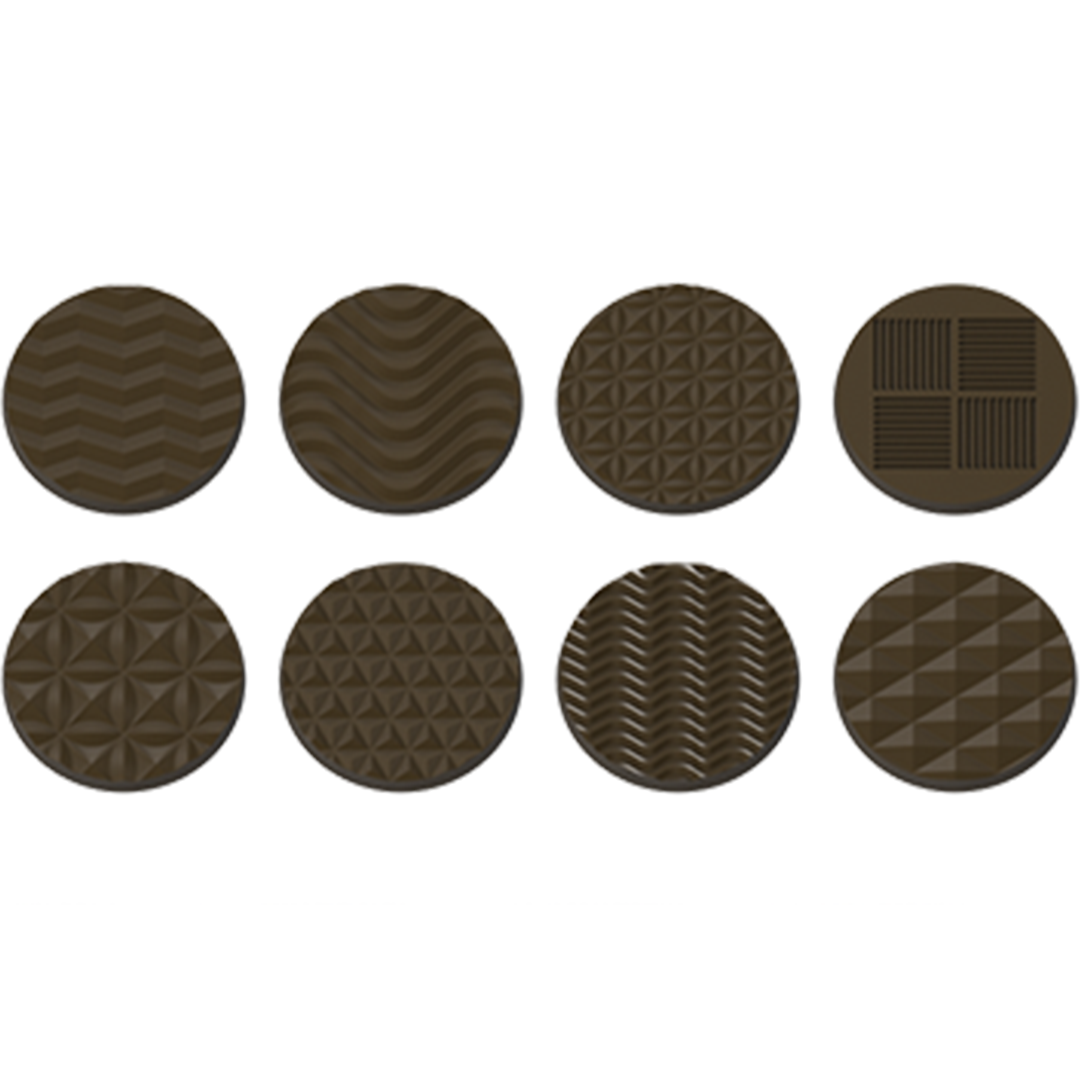 Форма для шоколада «Медианты с узорами» №103 4,4 см, Implast, Турция  | Фото — Магазин Andy Chef  1